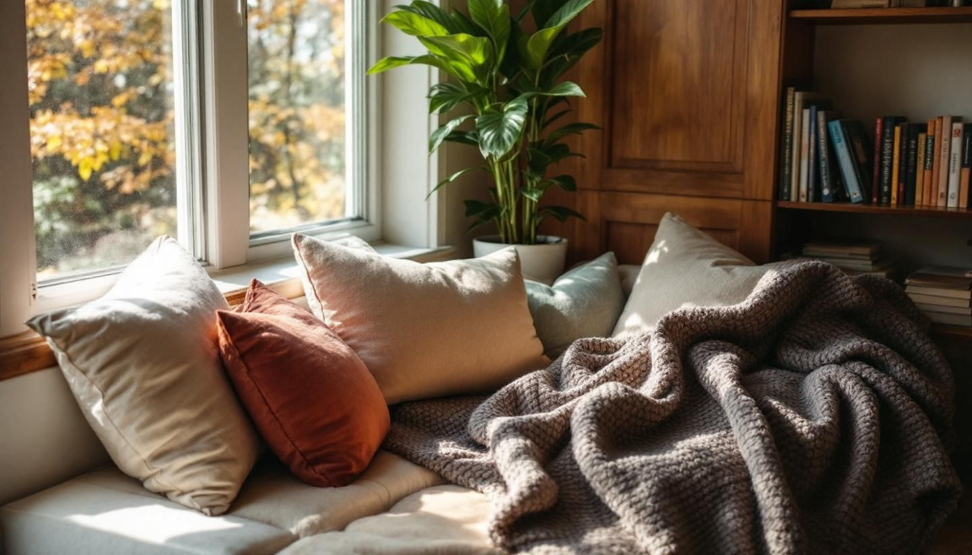 Comment créer un coin lecture cosy dans un petit espace ?