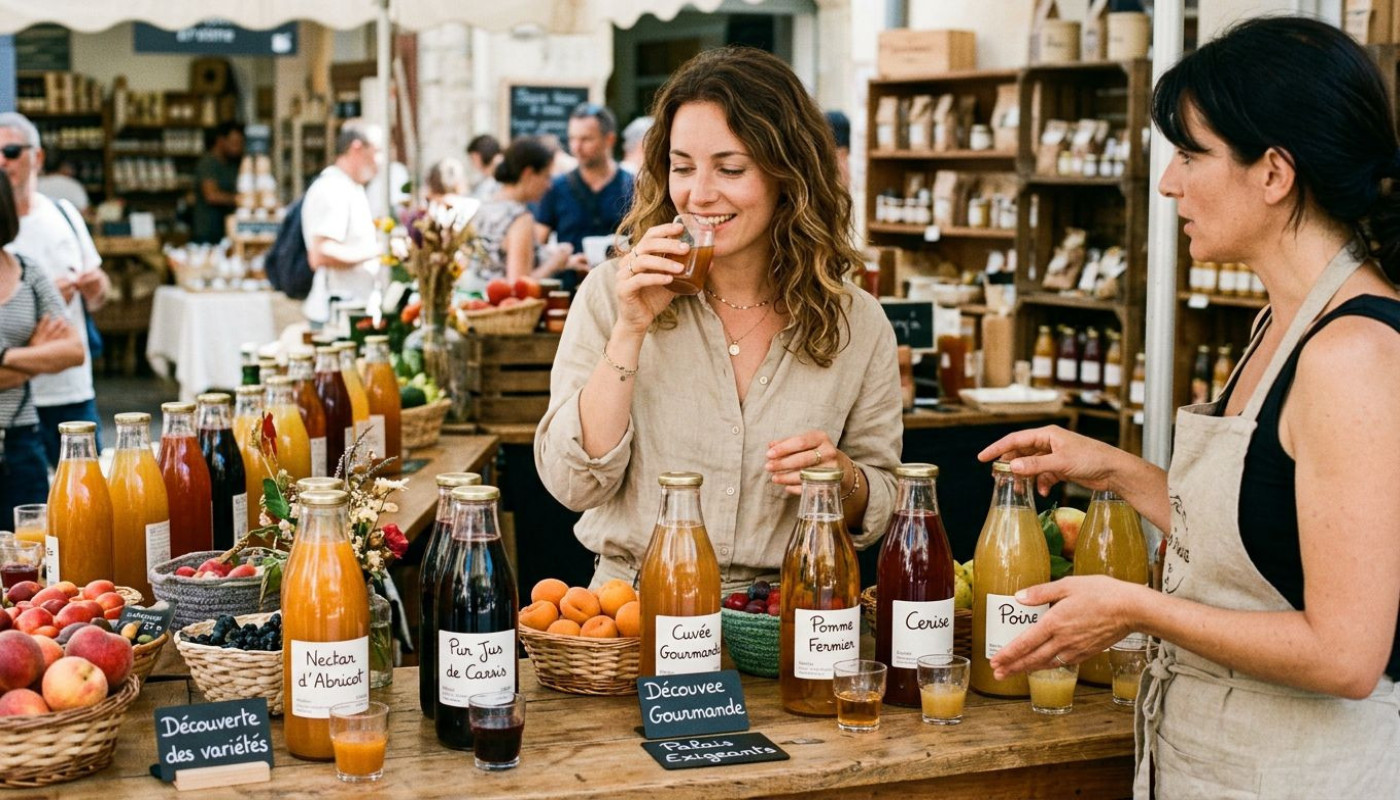 Découverte des variétés de jus et nectars pour des palais exigeants